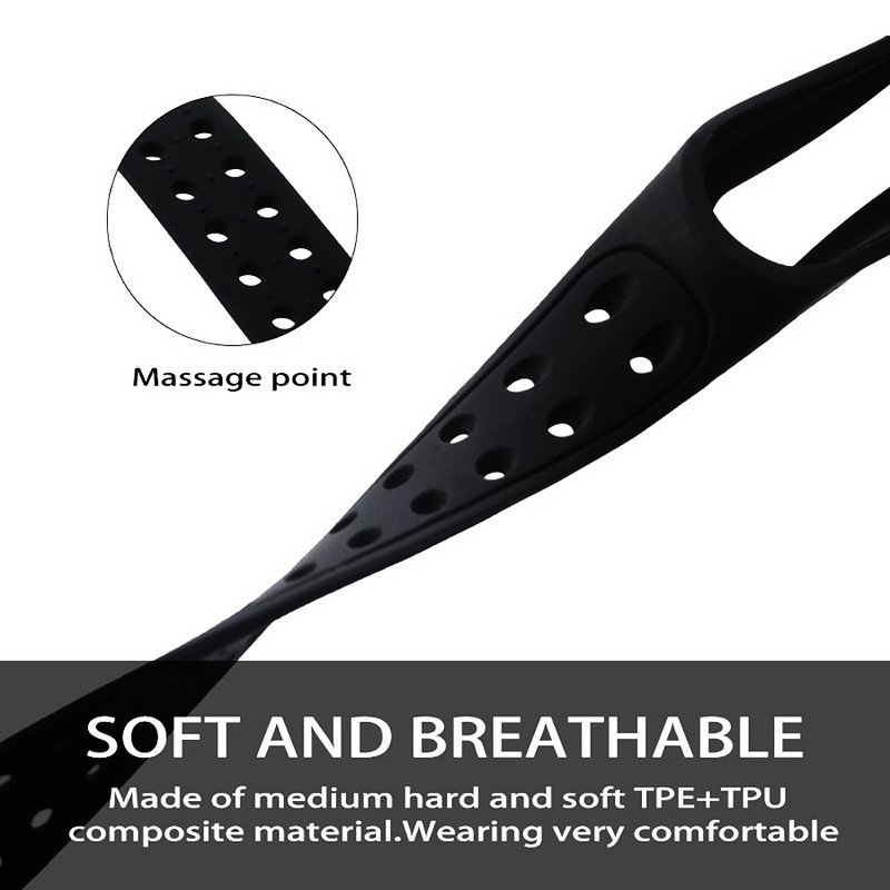 Mekana silikonska narukvica za Miband 5 6 7 Zamjenska prozračna sportska narukvica za Miband 3 4 5 6 narukvica za Xiaomi Mi Band 7 narukvica