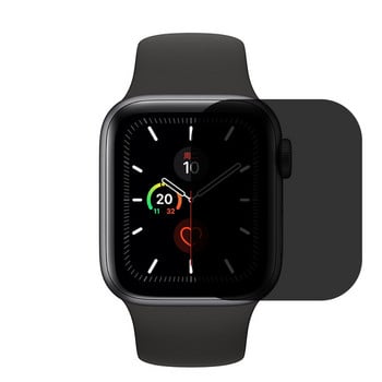 Απόρρητο Προστατευτικό οθόνης TPU Peep-proof για iWatch 5 Series 44 mm 40 mm Αξεσουάρ Προστατευτικό κάλυμμα οθόνης φιλμ ρολογιού 19 Σεπ