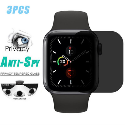Privatnost TPU zaštitnik zaslona otporan na provirivanje za iWatch 5 Series 44 mm 40 mm Film za sat Zaštitni poklopac zaslona Dodaci 19 ruj.