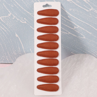 10 bucăți/set de agrafe BB de culoare solidă pentru copii, fete, cadouri, ace de păr în formă de picătură de apă, barete, accesorii pentru păr, cu ridicata