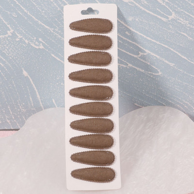 10 bucăți/set de agrafe BB de culoare solidă pentru copii, fete, cadouri, ace de păr în formă de picătură de apă, barete, accesorii pentru păr, cu ridicata