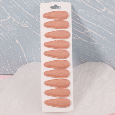 10 bucăți/set de agrafe BB de culoare solidă pentru copii, fete, cadouri, ace de păr în formă de picătură de apă, barete, accesorii pentru păr, cu ridicata