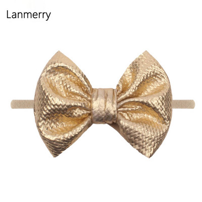 1kom 2022 Dječje modne mašne za kosu od 4,5 inča Elastične najlonske trake za glavu za djevojčice Mekana gumica za kosu Slatke ljetne gumice za kosu Dodaci za kosu