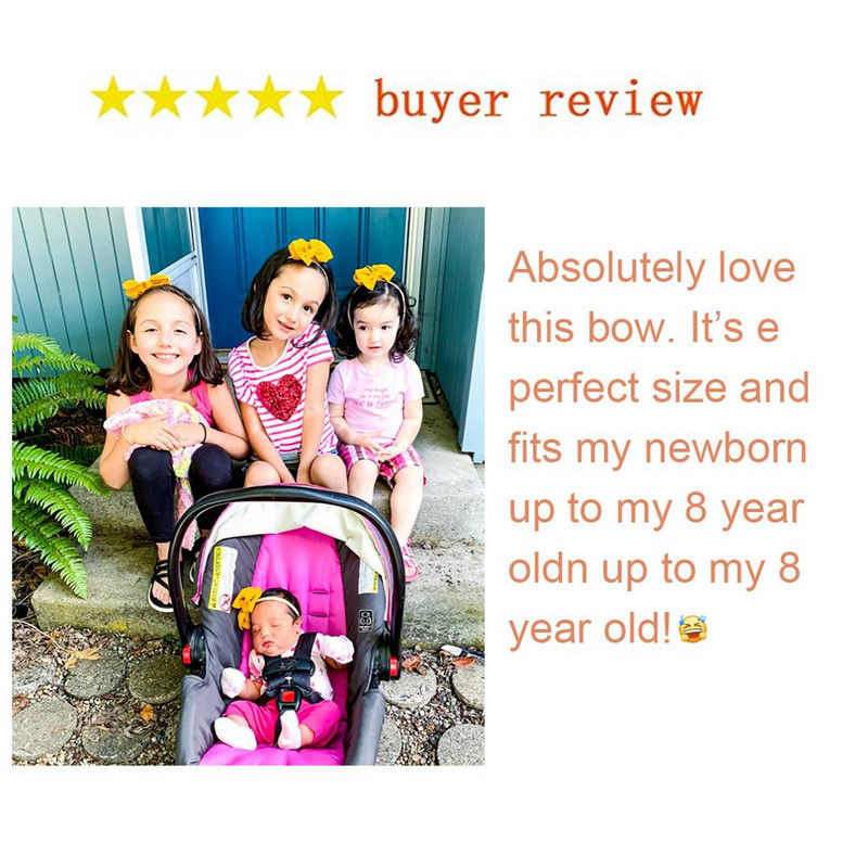 1kom 2022 Dječje modne mašne za kosu od 4,5 inča Elastične najlonske trake za glavu za djevojčice Mekana gumica za kosu Slatke ljetne gumice za kosu Dodaci za kosu