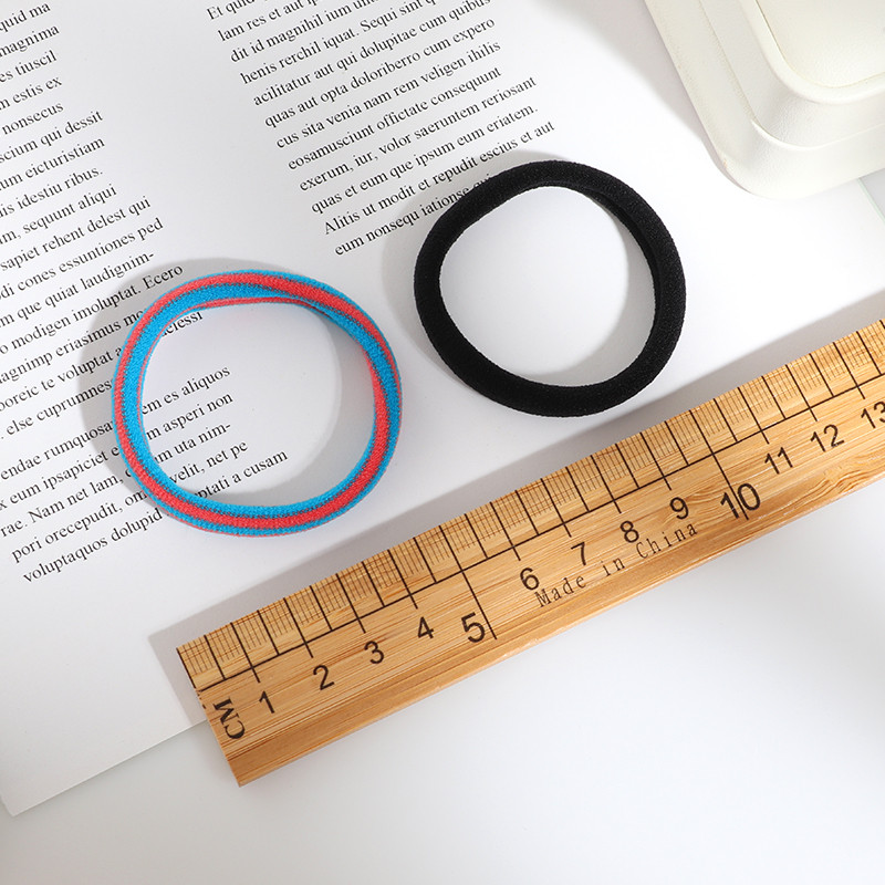 Új 10db/szett Hajgumik Girl Candy Color Elasztikus Gumiszalag Hajgumi Gyerek Baba Fejpánt Scrunchie Haj kiegészítők