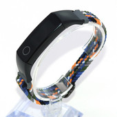 Forwelleny narukvica s pletenim elastičnim remenom Za Honor Band 4 5 najlonski remen s podesivom kopčom Wristband Smart