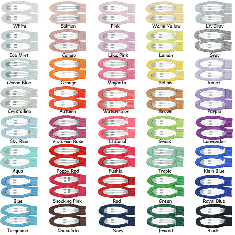 50 kom. Čvrste kopče od 2 inča, neklizajuće omotane ukosnice za kosu za malu djecu, djevojčice, djecu, ženske dodatke za kosu