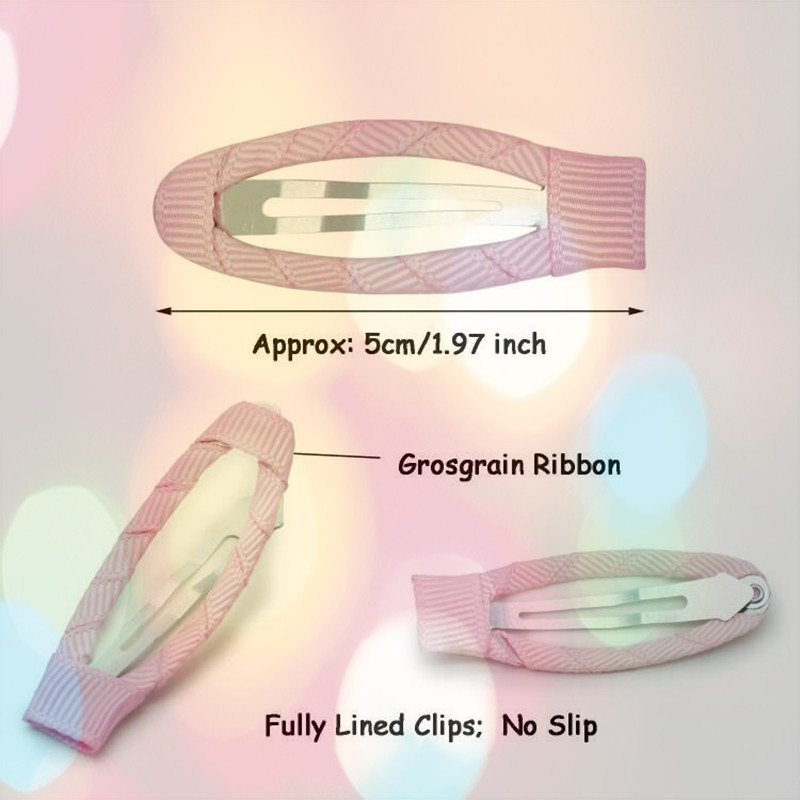 50 kom. Čvrste kopče od 2 inča, neklizajuće omotane ukosnice za kosu za malu djecu, djevojčice, djecu, ženske dodatke za kosu