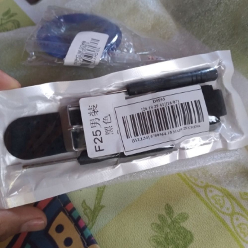 Mekana narukvica za muške sportske silikonske narukvice za satove za Garmin Forerunner 25 zamjena narukvice za narukvice s alatima