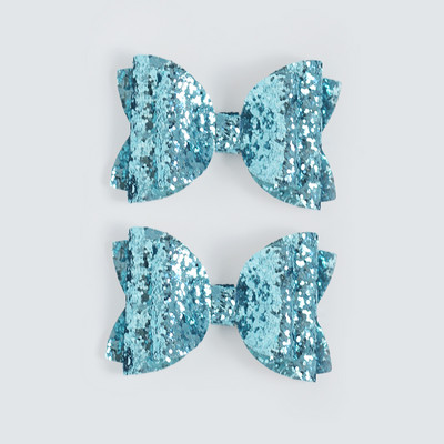 2 bucăți 3 inch paiete roșii pentru fete agrafe de păr pentru agrafe de păr strălucitoare lucrate manual Barrette cu sclipici Accesorii drăguțe pentru păr Accesorii pentru păr pentru copii