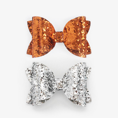 2 bucăți 3 inch paiete roșii pentru fete agrafe de păr pentru agrafe de păr strălucitoare lucrate manual Barrette cu sclipici Accesorii drăguțe pentru păr Accesorii pentru păr pentru copii