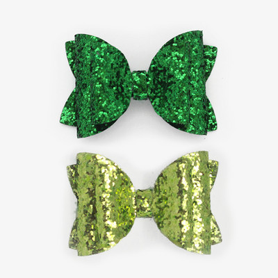 2 bucăți 3 inch paiete roșii pentru fete agrafe de păr pentru agrafe de păr strălucitoare lucrate manual Barrette cu sclipici Accesorii drăguțe pentru păr Accesorii pentru păr pentru copii