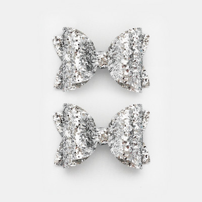 2 bucăți 3 inch paiete roșii pentru fete agrafe de păr pentru agrafe de păr strălucitoare lucrate manual Barrette cu sclipici Accesorii drăguțe pentru păr Accesorii pentru păr pentru copii