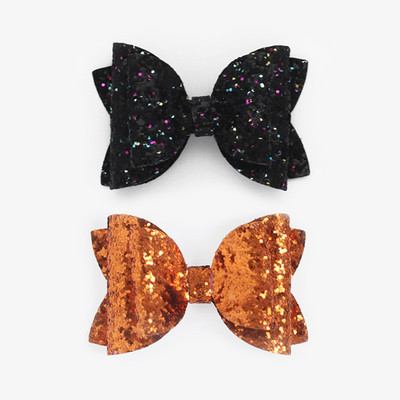 2 bucăți 3 inch paiete roșii pentru fete agrafe de păr pentru agrafe de păr strălucitoare lucrate manual Barrette cu sclipici Accesorii drăguțe pentru păr Accesorii pentru păr pentru copii