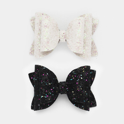 2 bucăți 3 inch paiete roșii pentru fete agrafe de păr pentru agrafe de păr strălucitoare lucrate manual Barrette cu sclipici Accesorii drăguțe pentru păr Accesorii pentru păr pentru copii