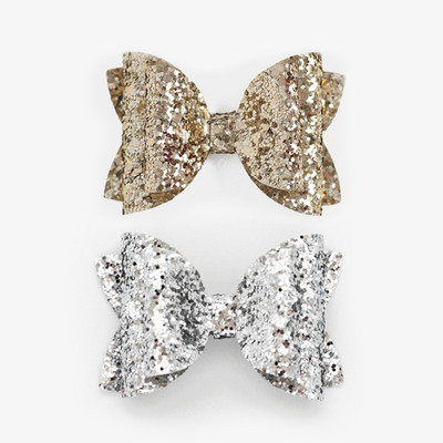 2 bucăți 3 inch paiete roșii pentru fete agrafe de păr pentru agrafe de păr strălucitoare lucrate manual Barrette cu sclipici Accesorii drăguțe pentru păr Accesorii pentru păr pentru copii