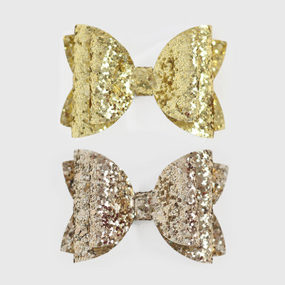 2 bucăți 3 inch paiete roșii pentru fete agrafe de păr pentru agrafe de păr strălucitoare lucrate manual Barrette cu sclipici Accesorii drăguțe pentru păr Accesorii pentru păr pentru copii