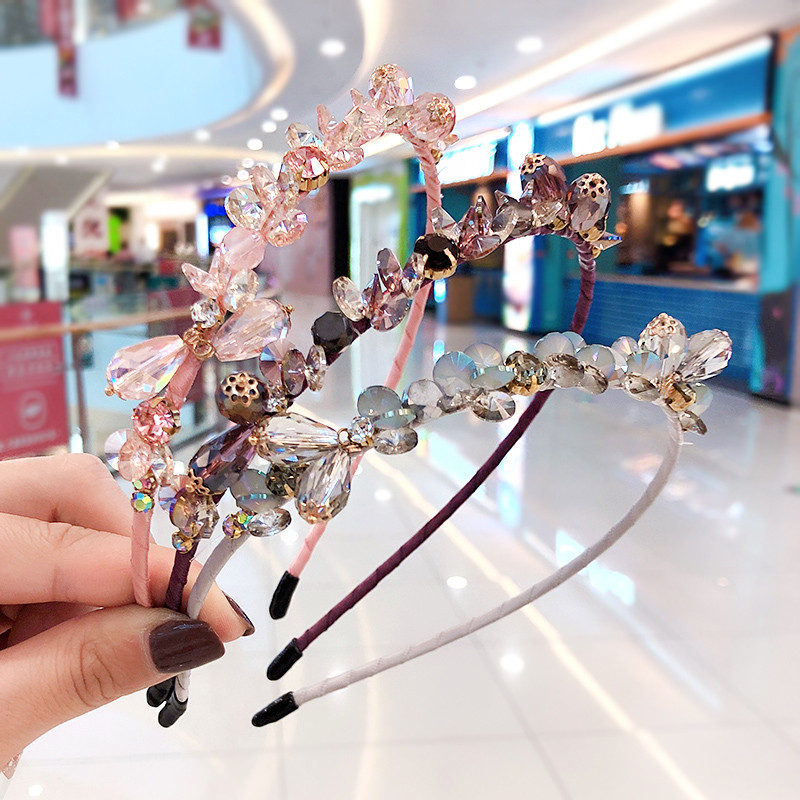 2020 Dječji slatki slatkiši Crystal Diamond Pearl Trake za kosu Djevojčice Lijepi slatki obruči za kosu Trake za glavu Dječji modni dodaci za kosu