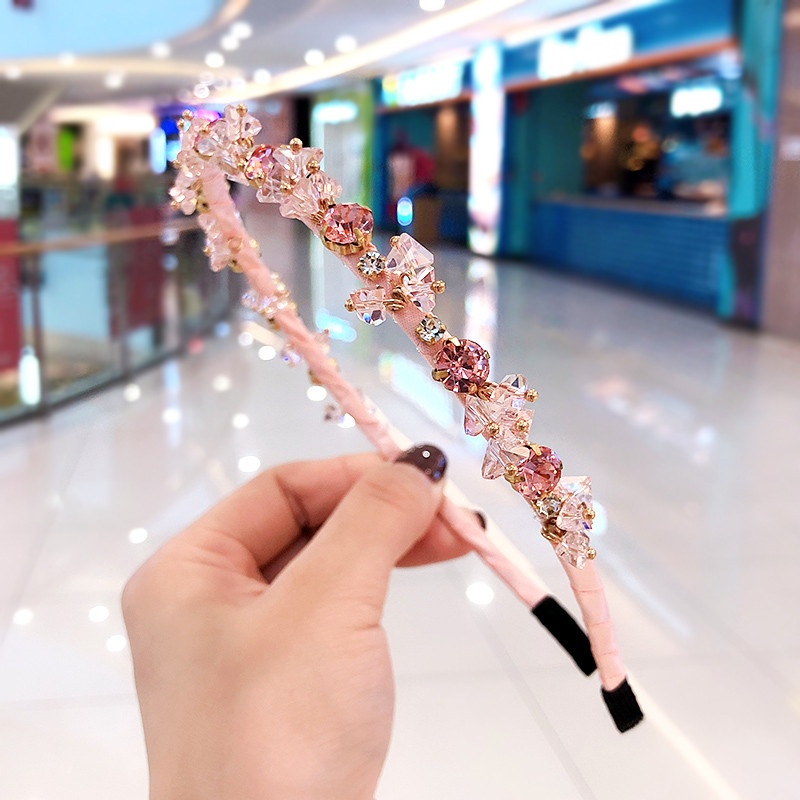 2020 Dječji slatki slatkiši Crystal Diamond Pearl Trake za kosu Djevojčice Lijepi slatki obruči za kosu Trake za glavu Dječji modni dodaci za kosu