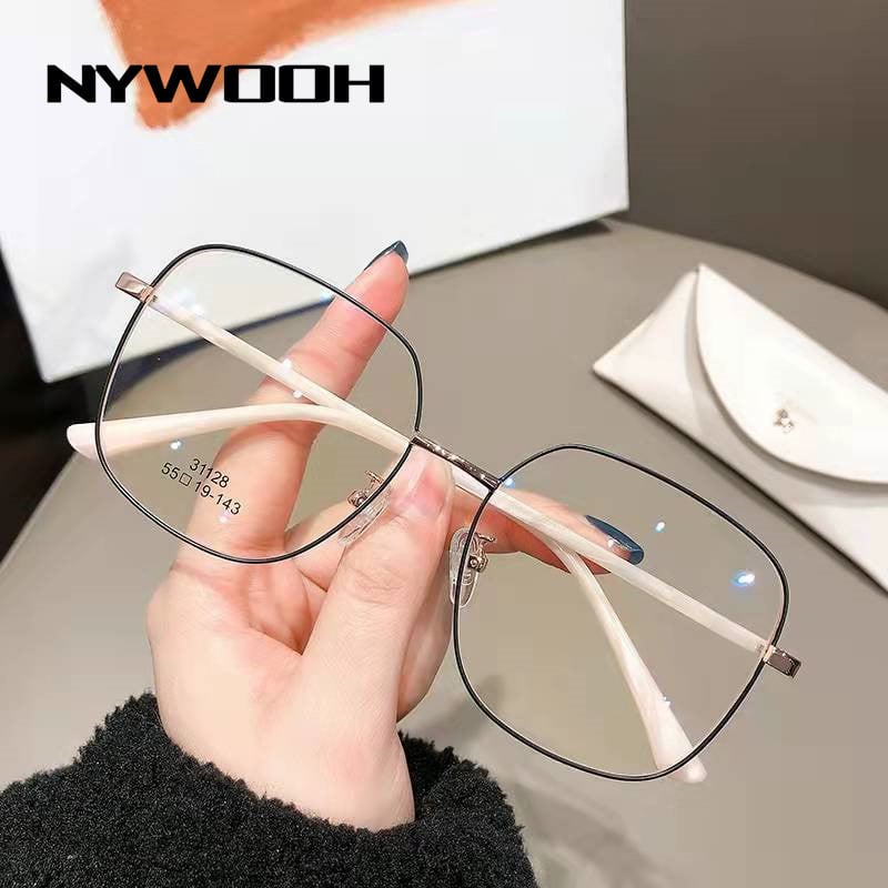 0,5 -1,0 -1,5 - -4,0 kvadratiniai trumparegystės akiniai moteriški vyriški vintažiniai metaliniai akiniai receptiniai trumparegiai akiniai Unisex