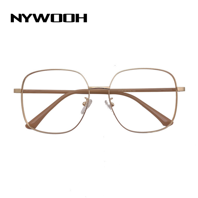 0,5 -1,0 -1,5 - -4,0 kvadratiniai trumparegystės akiniai moteriški vyriški vintažiniai metaliniai akiniai receptiniai trumparegiai akiniai Unisex