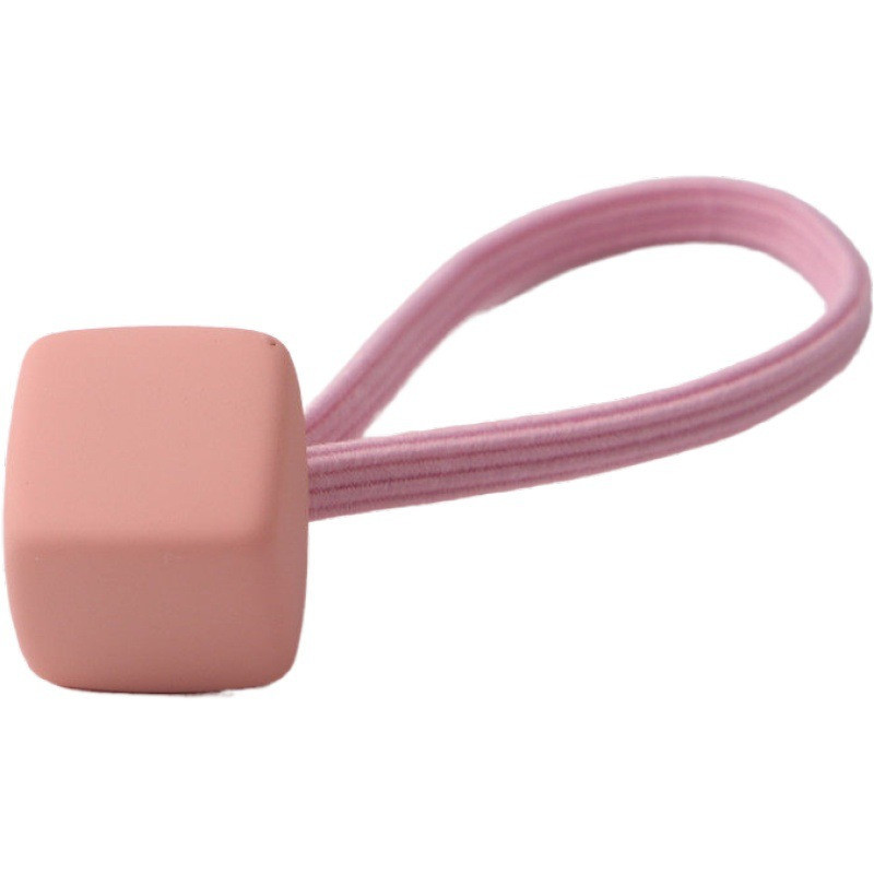 10vnt./vnt. Nauji spalvingi smėliavimo karoliukai princesė galvos apdangalai vaikams elastinės plaukų juostelės vaikams plaukų virvelės mergaičių aksesuarai kūdikiui