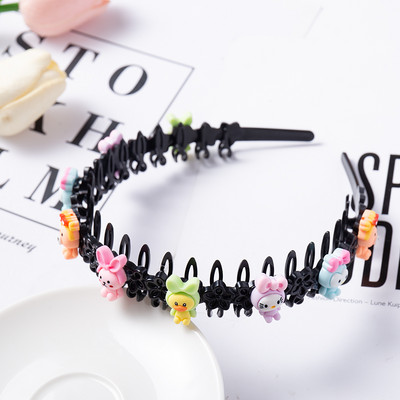 Slatka cvjetna gumica za kosu za djevojčice Dječja kopča za kosu Ručno izrađene neklizajuće trake za kosu Rođendanski darovi Pokrivala za glavu Traka za kosu Dodaci za kosu