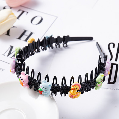 Slatka cvjetna gumica za kosu za djevojčice Dječja kopča za kosu Ručno izrađene neklizajuće trake za kosu Rođendanski darovi Pokrivala za glavu Traka za kosu Dodaci za kosu