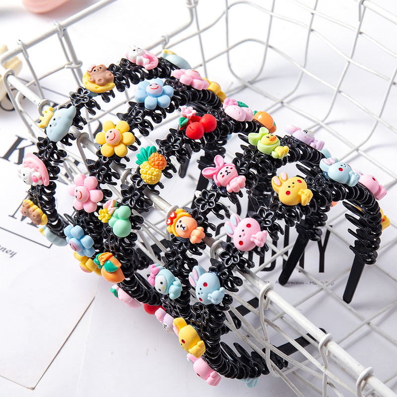 Slatka cvjetna gumica za kosu za djevojčice Dječja kopča za kosu Ručno izrađene neklizajuće trake za kosu Rođendanski darovi Pokrivala za glavu Traka za kosu Dodaci za kosu