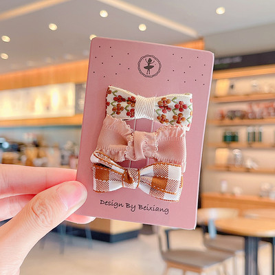 5/10 kom./Set Dječje djevojčice slatkih boja Ukrasi za kosu s kuglicama iz crtanog filma Cvjetne kopče za kosu Dječje slatke ukosnice Dječji dodaci za kosu