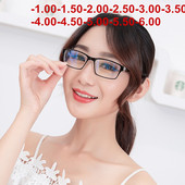 Ochelari anti-lumină albastră pentru miopie Ochelari de vedere optici pentru femei Ochelari de vedere pentru miopie finisați Ochelari de miopie pentru computer pentru bărbați