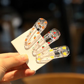 Accesorii noi pentru păr pentru copii Fructe Agrafe de păr cu picătură de apă transparente Agrafe de păr Copii Fete Agrafe drăguțe din desene animate