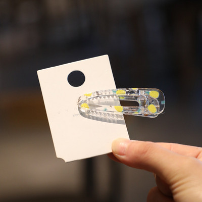 Accesorii noi pentru păr pentru copii Fructe Agrafe de păr cu picătură de apă transparente Agrafe de păr Copii Fete Agrafe drăguțe din desene animate