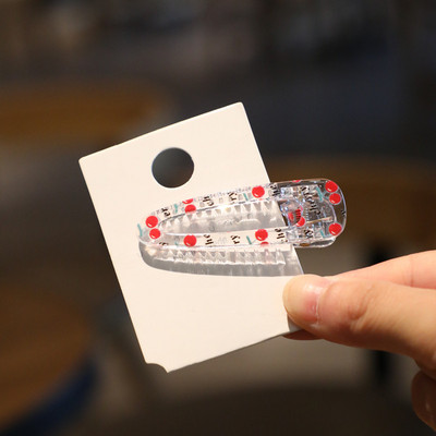 Accesorii noi pentru păr pentru copii Fructe Agrafe de păr cu picătură de apă transparente Agrafe de păr Copii Fete Agrafe drăguțe din desene animate