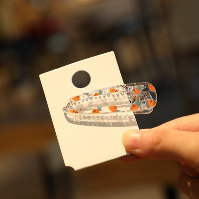 Accesorii noi pentru păr pentru copii Fructe Agrafe de păr cu picătură de apă transparente Agrafe de păr Copii Fete Agrafe drăguțe din desene animate