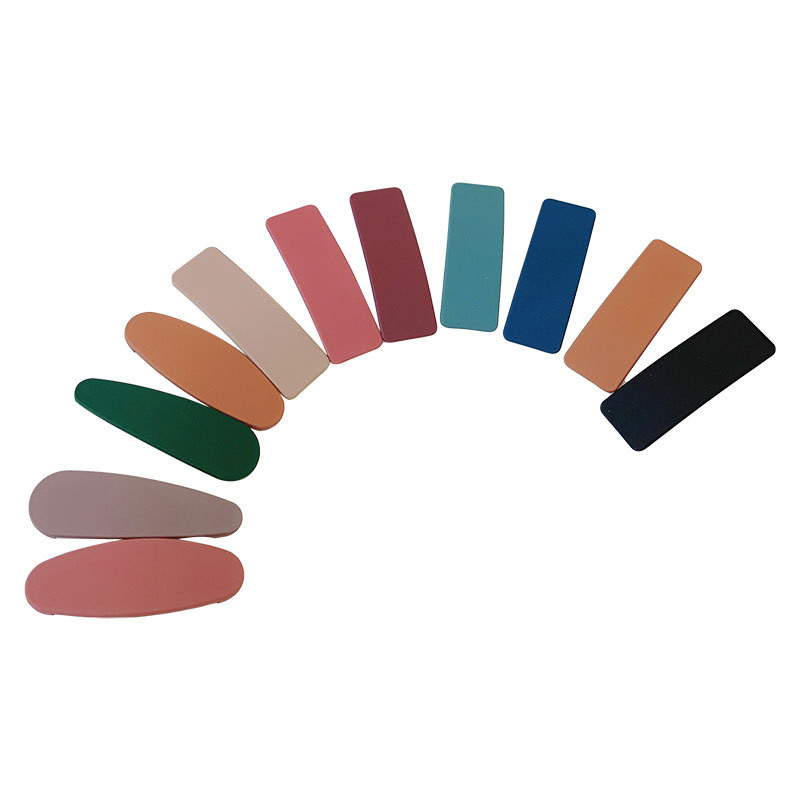 10 vnt / rinkinys Mergaičių plaukų segtukai saldainių spalvos kūdikių plaukų segtukai saldus galvos apdangalas vaikams animacinis filmas Mielas madingi plaukų aksesuarai papuošalai