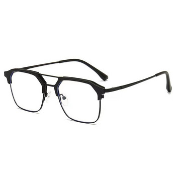 Очила за късогледство с двойна рамка, чисто нови жени, мъже, анти-синя светлина, компютърни очила, очила унисекс, диоптър от 0 до -6,0