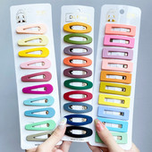 Paprasti saldainių spalvos plaukų segtukai Moteriški galvos apdangalai, mergaičių BB segtukai, galvos apdangalai, plaukų segtukai, plaukų aksesuarų rinkiniai didmeninė prekyba