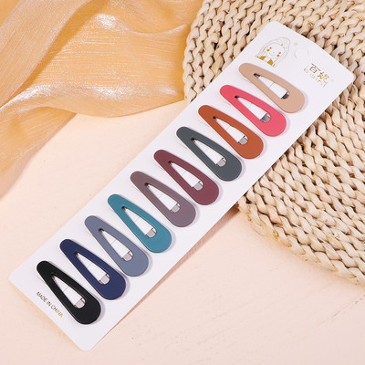 Paprasti saldainių spalvos plaukų segtukai Moteriški galvos apdangalai, mergaičių BB segtukai, galvos apdangalai, plaukų segtukai, plaukų aksesuarų rinkiniai didmeninė prekyba