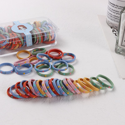 Novo s kutijom Dječje trake za kosu Slatki cvijet Elastična gumica Obruč za kosu Dodaci za kosu Traka za glavu za djevojčice Ukrasi za glavu