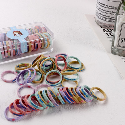 Novo s kutijom Dječje trake za kosu Slatki cvijet Elastična gumica Obruč za kosu Dodaci za kosu Traka za glavu za djevojčice Ukrasi za glavu