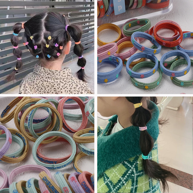 Novo s kutijom Dječje trake za kosu Slatki cvijet Elastična gumica Obruč za kosu Dodaci za kosu Traka za glavu za djevojčice Ukrasi za glavu