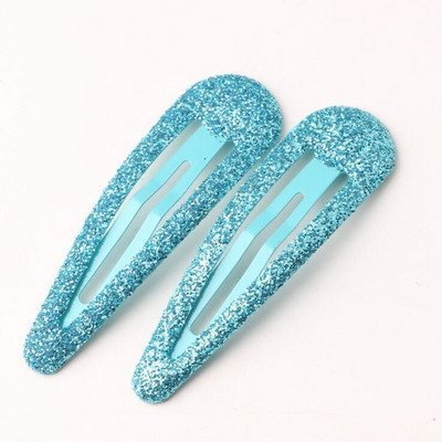 (20 komada/lot) Slatke svjetlucave ukosnice za djevojčice, dužine 5 cm, u obliku kapi vode, dječje kopče za kosu, metalne ukosnice, dodaci za kosu