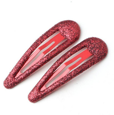 (20 komada/lot) Slatke svjetlucave ukosnice za djevojčice, dužine 5 cm, u obliku kapi vode, dječje kopče za kosu, metalne ukosnice, dodaci za kosu