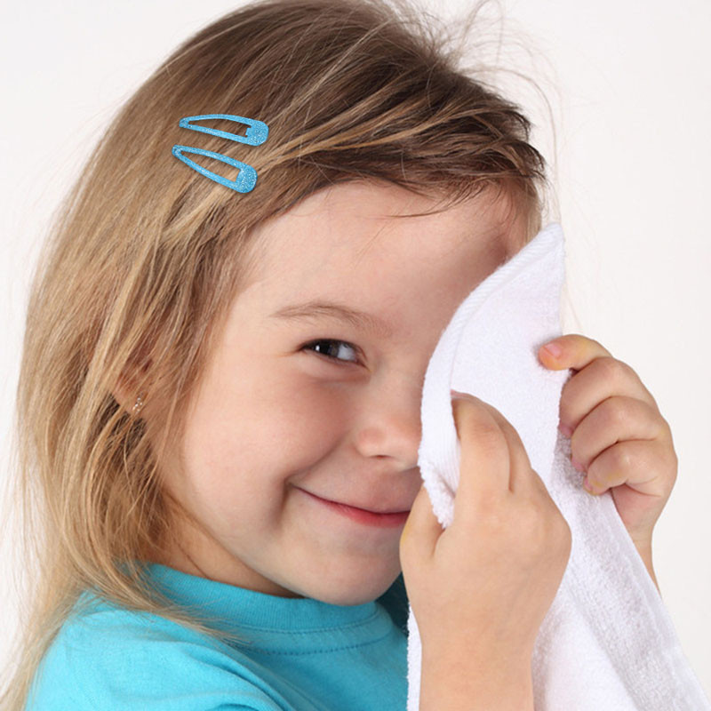 (20 komada/lot) Slatke svjetlucave ukosnice za djevojčice, dužine 5 cm, u obliku kapi vode, dječje kopče za kosu, metalne ukosnice, dodaci za kosu