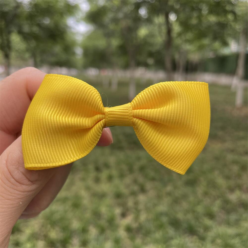 10 db/szett Nylon masni hajcsat aranyos baba színes hajtűk aligátor csíptető csíptetők gyerek haj kiegészítők