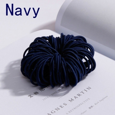 100 bucăți Newlot benzi pentru păr fetiță culoare bomboană banda elastică de cauciuc banda de păr pentru copii bentiță pentru copii Scrunchie accesorii de păr pentru păr