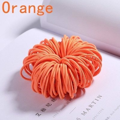 100 bucăți Newlot benzi pentru păr fetiță culoare bomboană banda elastică de cauciuc banda de păr pentru copii bentiță pentru copii Scrunchie accesorii de păr pentru păr