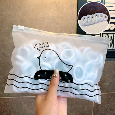 100 bucăți Newlot benzi pentru păr fetiță culoare bomboană banda elastică de cauciuc banda de păr pentru copii bentiță pentru copii Scrunchie accesorii de păr pentru păr