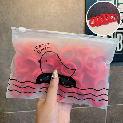 100 bucăți Newlot benzi pentru păr fetiță culoare bomboană banda elastică de cauciuc banda de păr pentru copii bentiță pentru copii Scrunchie accesorii de păr pentru păr